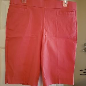 Bermuda coral shorts